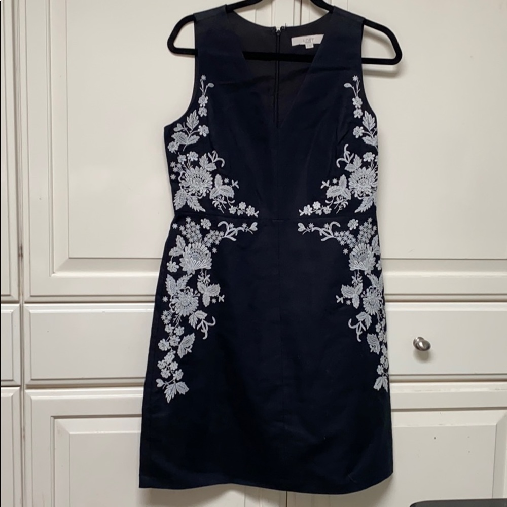 Loft - Linen Dress - image 2